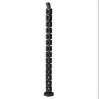 KABLO TOPLAYICI (OMURGA MODEL)(75 CM) SİYAH 1